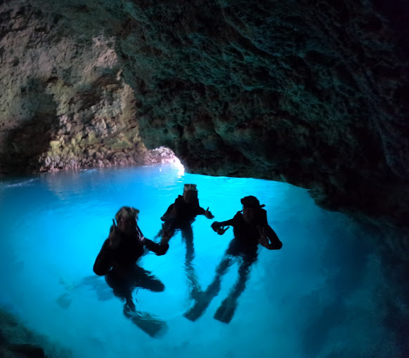 Blue Cave Okinawa / Cape Maeda - vue 2