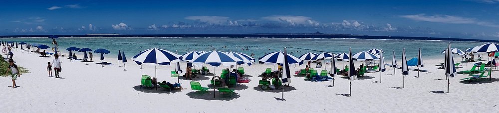 Mer turquoise Okinawa - vue 3